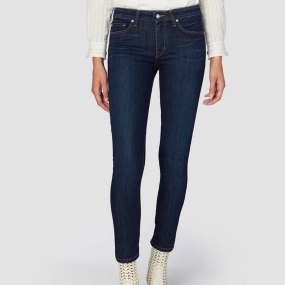 Derek Lam 10 Crosby Denim Dark Wash Devi Mid-Rise Skinny Jeans Size 28 - Picture 1 of 12